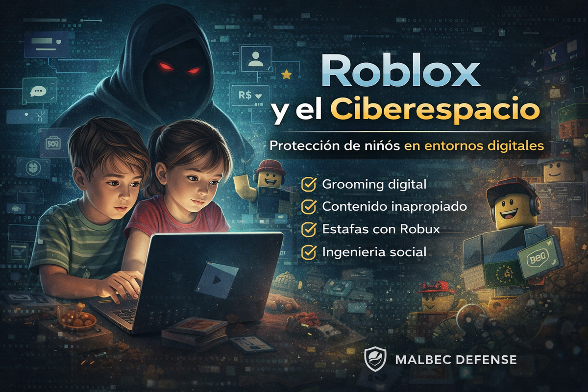 Roblox y el Ciberespacio: Riesgos, Seguridad y Responsabilidad Digital 🎮